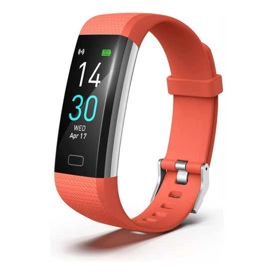 Waterproof Fitness Tracker Watch With Heart Rate Monitor