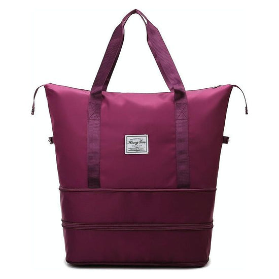 Waterproof Fitness Bag - Large Size - Purple Red