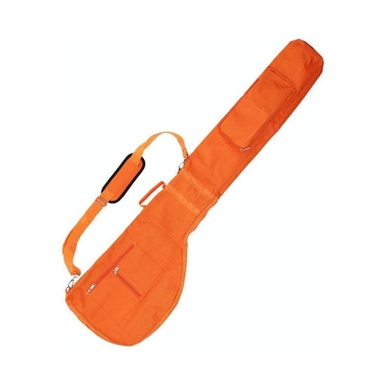 Portable Nylon Golf Bag - Lightweight And Durable - Orange