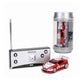 Mini Rc Car with Remote Control - Coke can Design - Blue