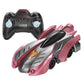 Electric Remote Control Wall Climbing Car for Kids - Mini Toy - Red Charge Watch Rc Edition