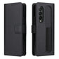 For Samsung Galaxy Z Fold4 5G Leather Flip Case With Pen Slot - Royal Blue