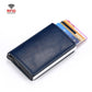 Automatic Rfid Blocking Card Holder with Coin Pocket - Carbon Fiber