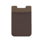 Lycra Phone Card Holder Stretch Back Sticker Wallet For Cards Bus Pass Bank Fits Most Phones - Rose Red
