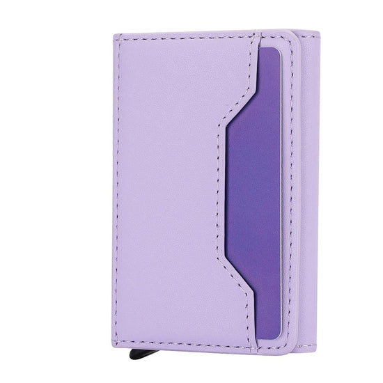 10x6x3cm Secure Brush Card Bag - Compact and Protective - Purple