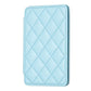 Rhombus Pattern Card Bag Back Sticker For Mobile Phones - Blue