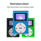 Metal Mini Mp3 Player With Screen Earphone+Cable - Blue