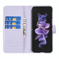 For Samsung Galaxy Z Fold4 5G Samsung Fold 4 Diamond Lattice Wallet Case - Sleek And Stylish - White