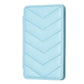 Wave Pattern Card Bag Back Sticker For Mobile Phones - Blue