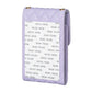 Vertical Card Bag For Mobile Phones Sticker - Purple