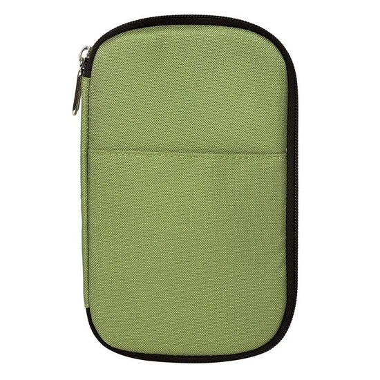 Multi Function Travel Storage Bag For Passports - Olive