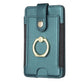 Metal Ring Card Bag Sticker For Mobile Phones - Blue
