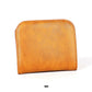 Women Leather Rfid Blocking Coin Purse - Compact Design - Pink