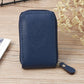 Woven Mini Coin Purse For Ladies Student Id & Card Holder - Khaki