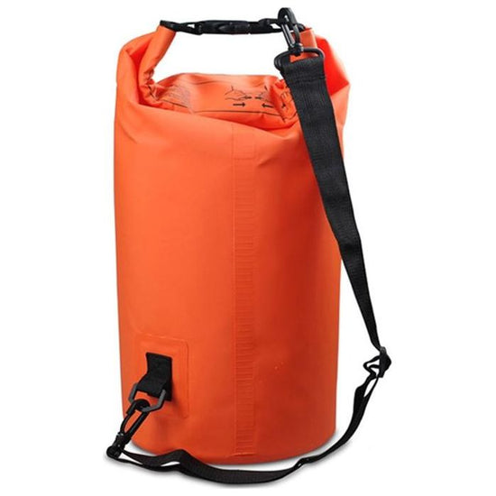 Waterproof Single Shoulder Bag Dry Sack 5L Capacity - Orange