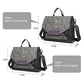 Anti-Drop Crossbody Laptop Bag - 16 Inch Airbag Design - Pure Black