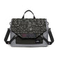 Anti-Drop Crossbody Laptop Bag - 16 Inch Airbag Design - Pure Black