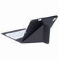 Bluetooth Keyboard Leather Case For Ipad 9.7 2018 / 2017 With Backlight & Three-Fold Holder - Pink Blue