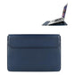 Leather Laptop Liner Bag - 14.1-15.4 Inches With Stand Function - Cowhide Yellow With Bag