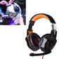 Over-Ear Gaming Headset With Mic & Led Light 2.2M Cable - Orange