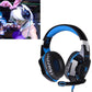 Over-Ear Gaming Headset With Mic & Led Light 2.2M Cable - Orange
