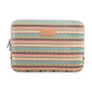 13 Inch Lingge Laptop Liner Bag - Pattern Design - Light Green Diamond Grid