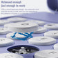 360 Degree Rotatable Bluetooth Keyboard Leather Case With Touchpad - Square Button - Sky Blue - For Ipad 10Th Gen 10.9 2022