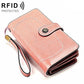 Women Rfid Wallet with Card Slots - Compact Design - Pink