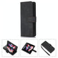 Samsung Galaxy Z Fold 4 Leather Phone Case With Pen Slot - Horizontal Flip