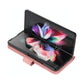 Samsung Galaxy Z Fold 4 Leather Phone Case With Pen Slot - Horizontal Flip