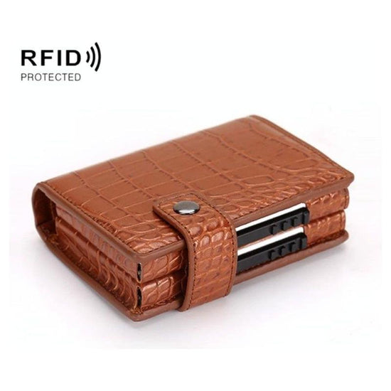Secure Dual Card Wallet With Rfid Blocking