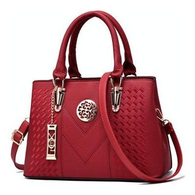 Women Leather Messenger Handbag - Stylish And Functional