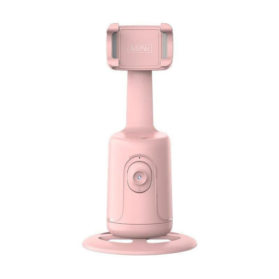 360 Rotation Follow-Up Gimbal Stabilizer With 1 / 4-Inch Interface - Black - Pink