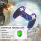 Silicone Gamepad Cover for Sony Ps5 - no Rocker Caps - Purple Black