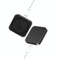 3 In 1 Portable Wireless Charger For Iphone Airpods And Iwatch - Silver