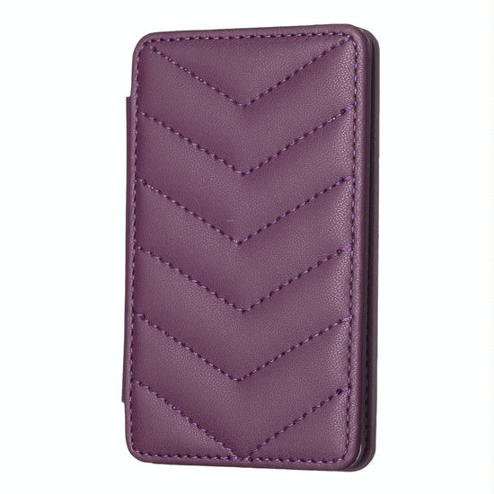 Wave Pattern Card Bag Back Sticker For Mobile Phones - Green