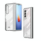 For Samsung Galaxy Z Fold4 5G Samsung Fold 4 Full Body Hinge Case - Electroplated - Transparent
