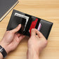 Carbon Fiber Rfid Wallet for Men - Red