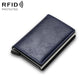Carbon Fiber Rfid Wallet for Men - Red