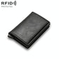 Carbon Fiber Rfid Wallet for Men - Red