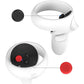 20-Piece Silicone Vr Handle Covers For Meta Quest 2 - Enhance Your Gaming Experience - Grey