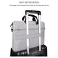 Waterproof Oxford Cloth Laptop Bag With Concealed Handle & Luggage Tie Rod - Pink