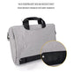 Waterproof Oxford Cloth Laptop Bag With Concealed Handle & Luggage Tie Rod - Pink