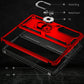 For Samsung Galaxy z Fold4 5G Tpu & Pc Shockproof Phone Case - Red