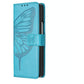 Butterfly Embossed Leather Phone Case