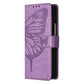 Butterfly Embossed Leather Phone Case