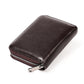 Leather Rfid Wallet - Sleek and Secure - Pink