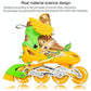 Adjustable Kids Roller Skates Set - Single Flash Wheels - Size S