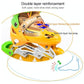 Adjustable Kids Roller Skates Set - Single Flash Wheels - Size S