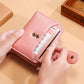 Rfid-blocking Women Wallet with Card Slots - Anti-magnetic - Pink